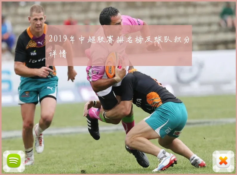 2019年中超联赛排名榜及球队积分详情